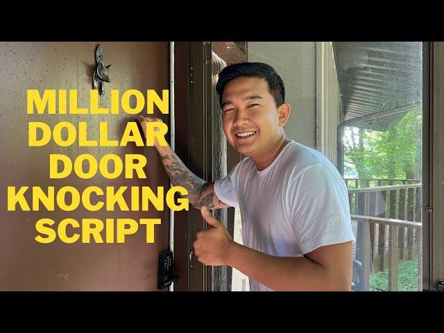 Simple Door Knocking Script For Real Estate Agents Success