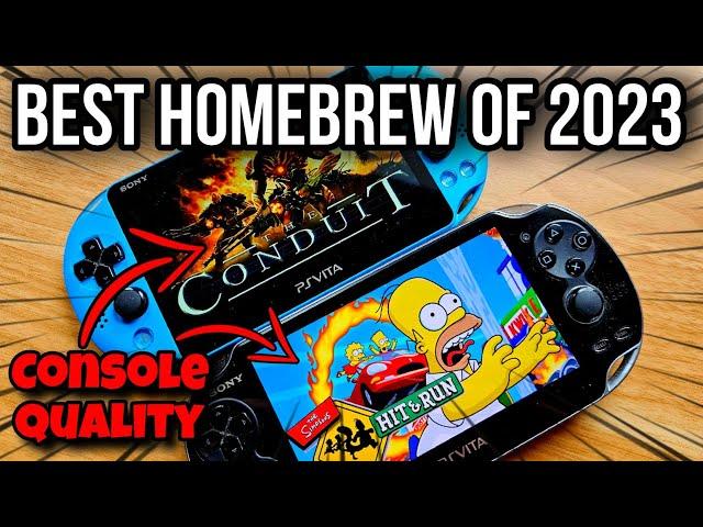 BEST Ps Vita Homebrew of 2023 | Year In Review