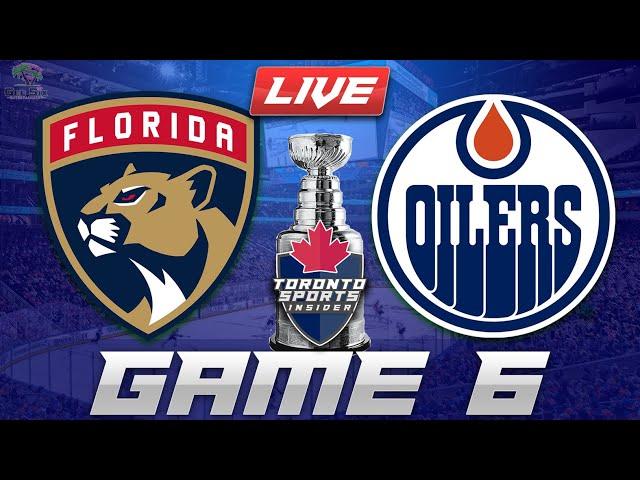 Florida Panthers vs Edmonton Oilers Game 6 LIVE Stream Game Audio | NHL Stanley Cup Finals Hangout