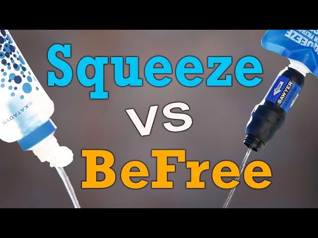 Sawyer Squeeze Vs Katadyn BeFree - Which Filter is BETTER?