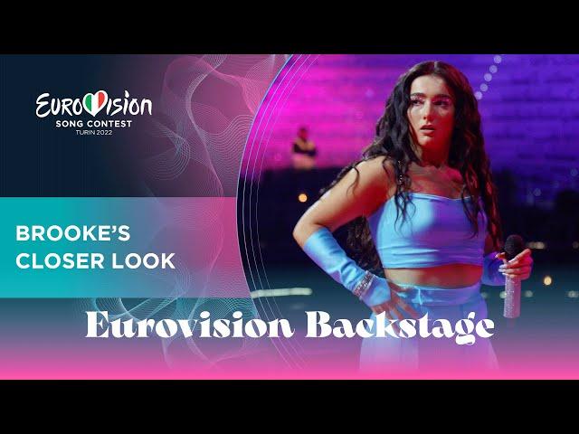 Eurovision Backstage / Day 4: Brooke's Closer Look - Eurovision News from Turin 2022