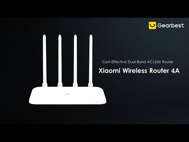 Xiaomi 4A 2 4GHz + 5GHz WiFi Dual band AC 1200M Smart Router  - Gearbest.com