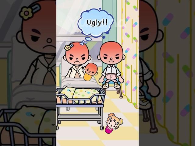 Bald family sad story toca boca || Toca life world #tocaboca #shorts