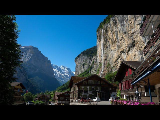 Visiting Lauterbrunnen and Staubbach falls