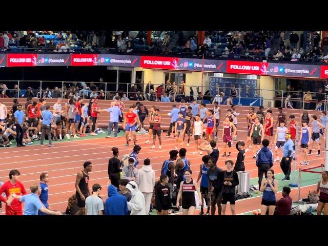 2023 NYC Armory Track 55m Dash at Malloy Stanner Games 1/15/23, Andrew Teh Xavier HS