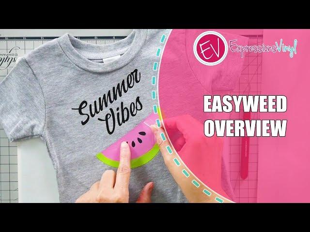 Siser EasyWeed Heat Transfer Vinyl Overview