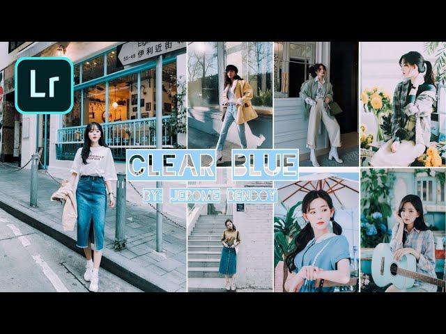 Clear Blue Lightroom Preset Tutorial | How to edit Clear Blue Preset | + Free DNG | Jerome Bendoy