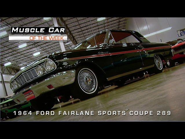 1964 Ford Fairlane Sports Coupe K-Code 289 Muscle Car Of The Week Video #66