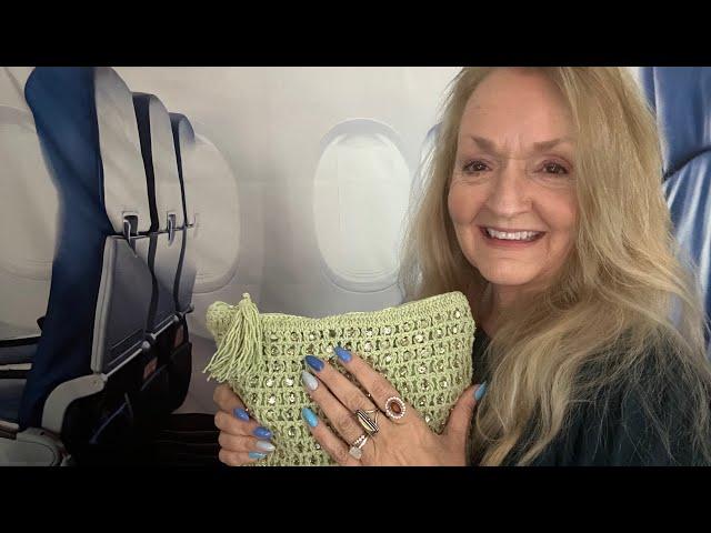 ASMR The Lady on the Airplane does your Makeup ️