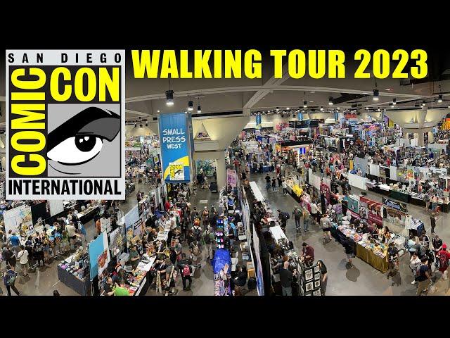 San Diego Comic Con 2023 - Show Floor Walking Tour - SDCC 2023 - Full Walkthrough