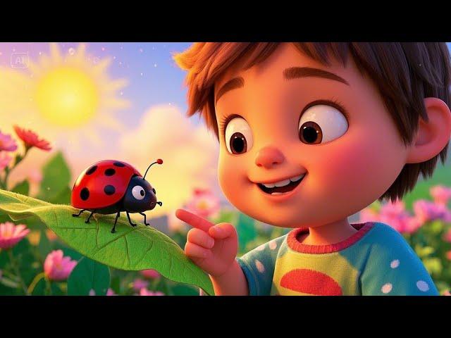 Itsy Bitsy Ladybug Rhyme Song | Popular Nursery Rhyme | Educational Kids Songs