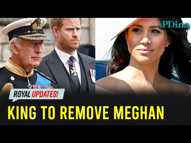 King Charles Demands Meghan Markle's Exit! Prince Harry's Final Shot