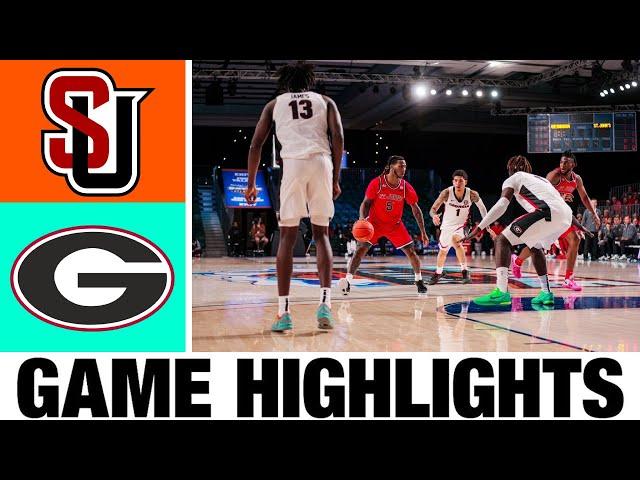 #22 St. John's vs Georgia Highlights | NCAA Men's Basketball | 2024 College Basketball