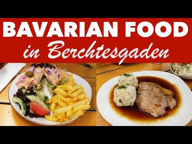 Bavarian Food in Berchtesgaden - German Food Berchtesgaden - Dishes to try in Berchtesgaden