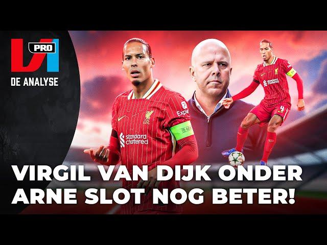 ANALYSE: Hoe Virgil van Dijk zich onder Arne Slot nog steeds ontwikkelt