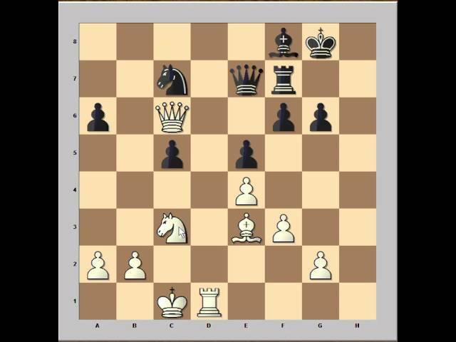 Chess Tactics: Creeping move: Spassky vs Korchnoi