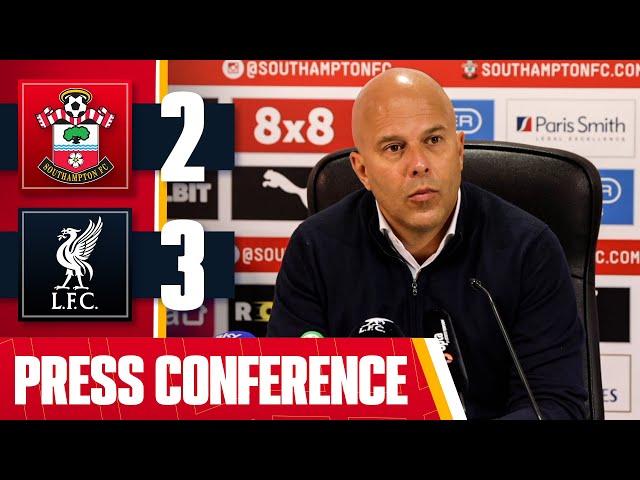 Arne Slot Post-Match Press Conference | Southampton 2-3 Liverpool