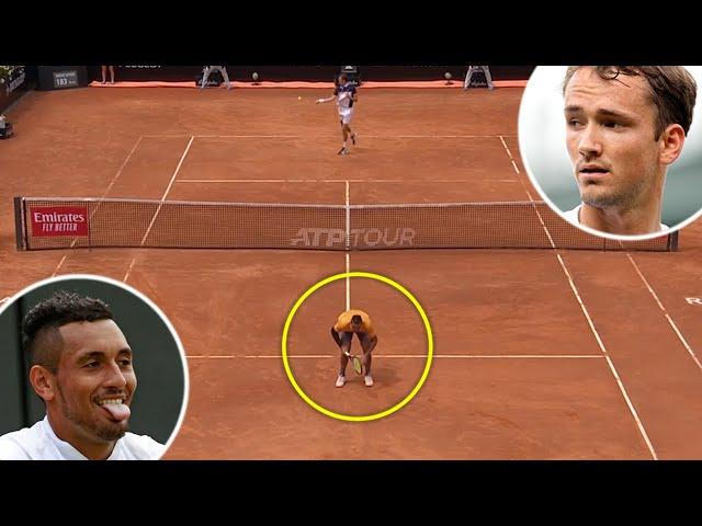 The Tennis Match That Turned Into a Circus Show | Nick Kyrgios VS. Daniil Medvedev