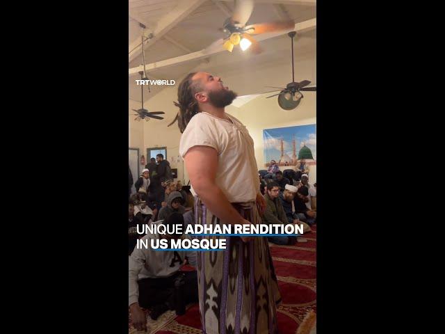 Unique Adhan rendition in US mosque goes viral