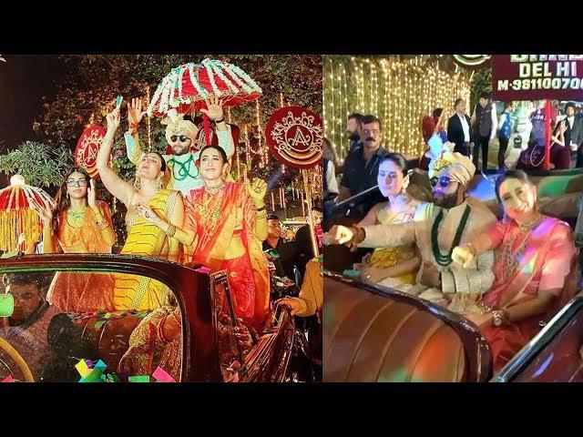 Kareena & Karishma's Dhamakedar Entry In Brother Arman Jain's Baraat With Full Band Baaja & Dance