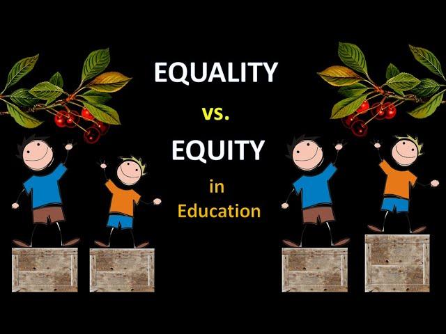 Equality vs. Equity in Education #elearning #equityineducation #equalityforall #instructionaldesign