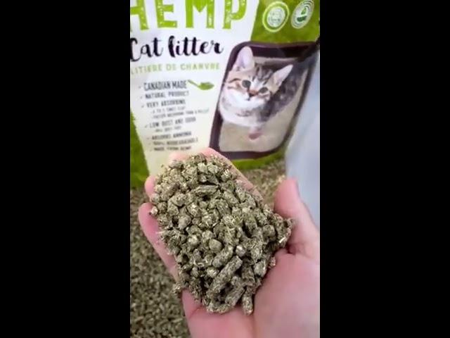 100% Hemp Cat Litter