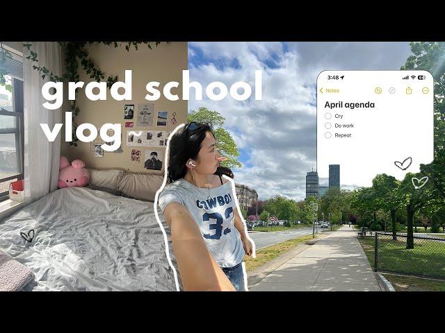 MIT grad school april vlog  turning 23, boston marathon, solar eclipse