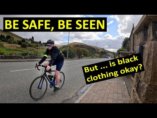 Be Safe, Be Seen When Cycling - But What About Dark Clothing?