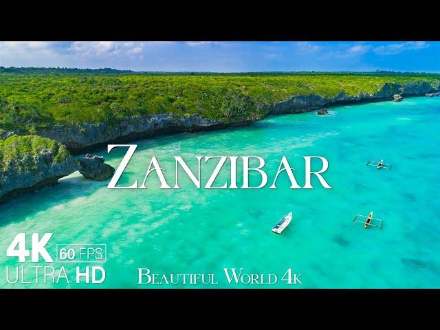 ZANZIBAR 4K - A Captivating Tour of Tanzania's Pristine Paradise - Calming Music