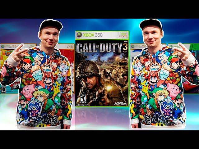 Call of Duty 3! Эксклюзив консолей! Тестируем на XBOX 360. Играем в 60 ФПС. Эффекты класс!!!