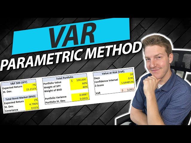 Parametric Method: Value at Risk (VaR) In Excel