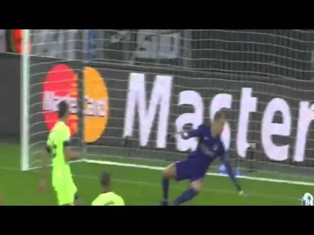 Moenchengladbach 1 - 0 Manchester City | Lars Stindl Goal 30.9.2015 Champions League