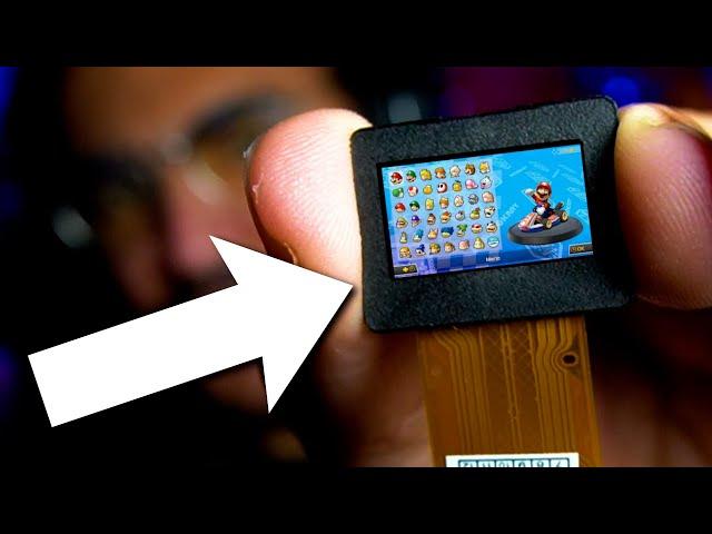 Playing Mario Kart on The World's Smallest Screen