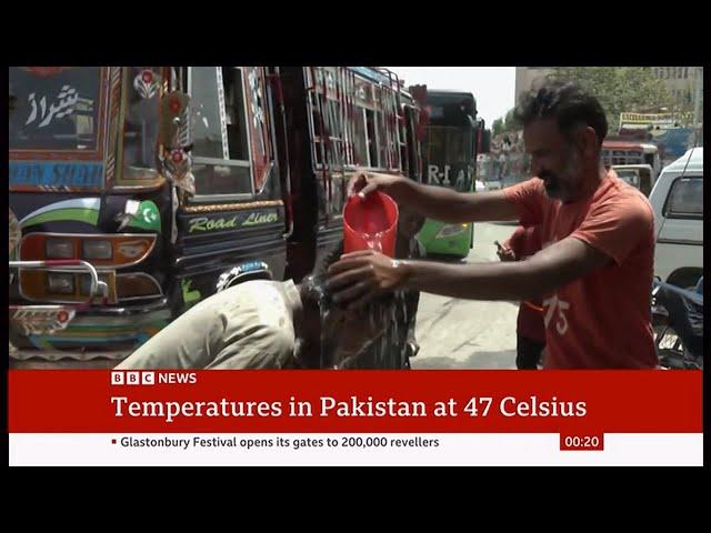 Weather Events - Deaths mount as Pakistan swelters in heatwave - UK News - 27/June/2024