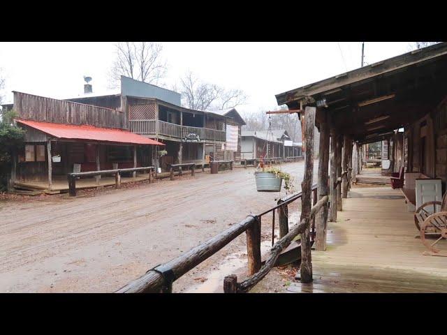 The REAL Old West Ghost Town of Love Valley NC - No Cars Allowed / Cowboy Capital & Woodstock South