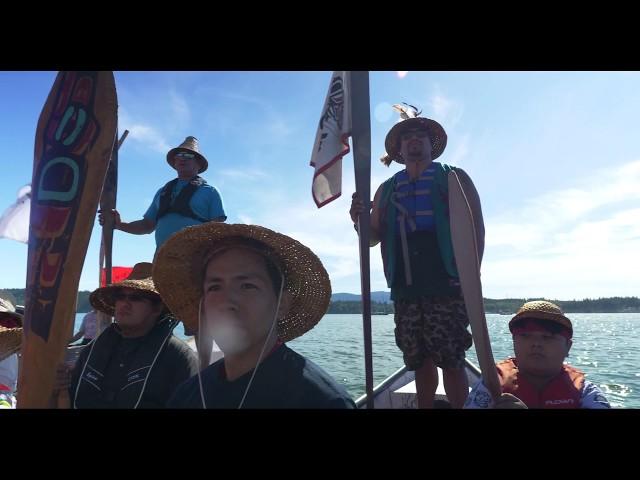 Canoe Journey 2018 - Lummi Landing