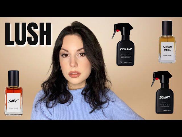 LUSH Perfume Collection - my Lush Fragrances and Body Sprays