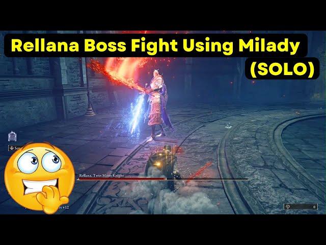 Elden Ring - Rellana, Twin Moon Knight Boss Fight Might be the Hardest BOSS yet… +5 Power & No Mimic