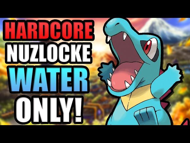 Pokémon HeartGold Hardcore Nuzlocke - Water Types Only! (No items, no overleveling)