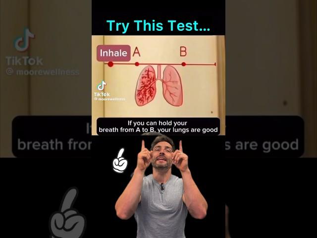 Holding breath challenge. How good are your lungs? #holdbreath #lungtest #breathingexercises