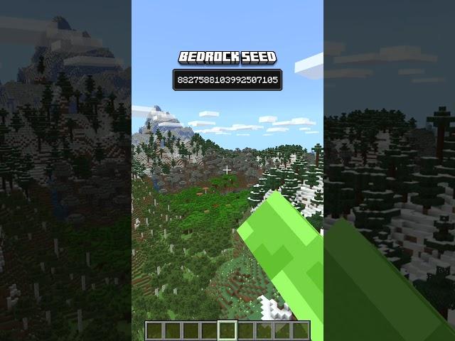 Der PERFEKTE Starter Seed für das Minecraft Winter Update!