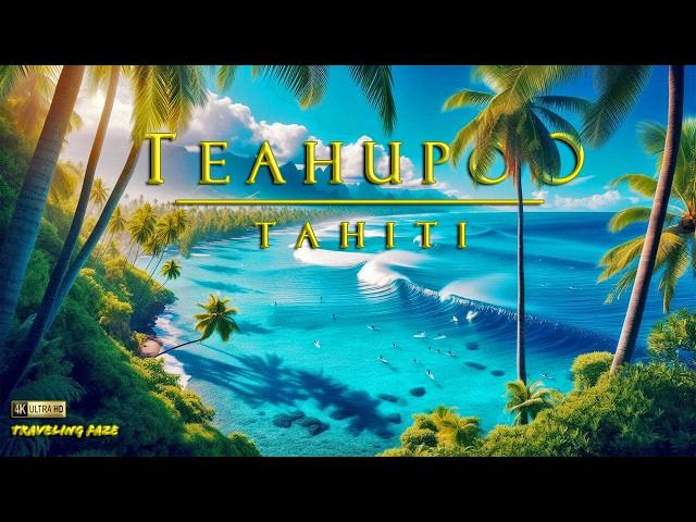 Teahupoo, Tahiti: Tropical Vibes Await 4K ~ Cinematic Travel Video