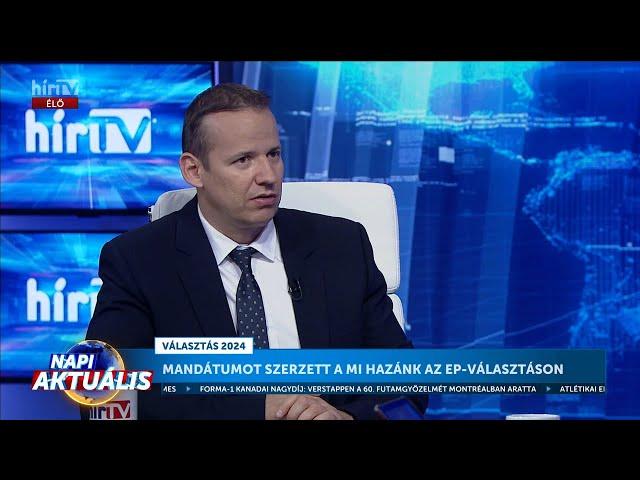 Napi aktuális - Toroczkai László (2024-06-10) - HÍR TV