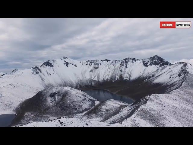 Amanece TODO CONGELADO El Nevado de Toluca: Cambio Climático Extremo, Se CONGELA MÉXICO