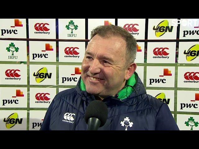 Richie Murphy after Ireland U20s win over France in Cork.