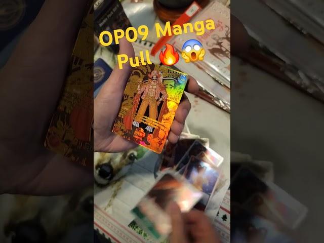 OP09 Manga Pull!  #onepiece #op09 #manga #tcg #goldroger