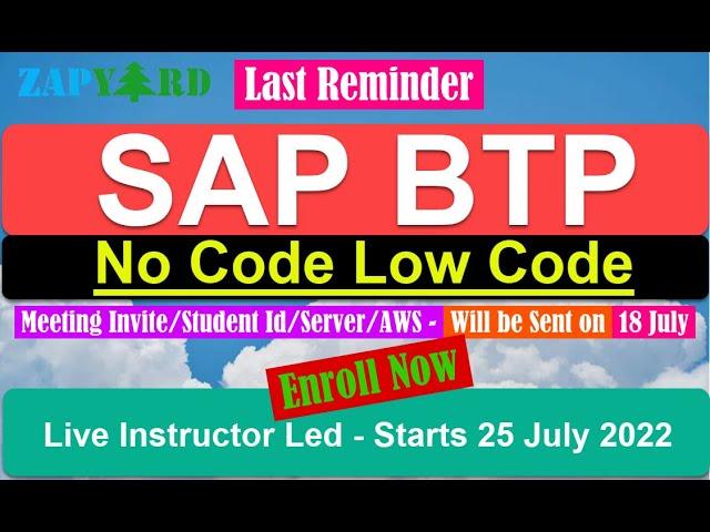 SAP BTP Introduction & Overview