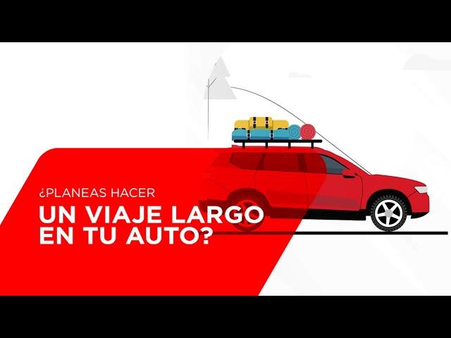 ¿Planeas hacer un viaje largo en tu auto?