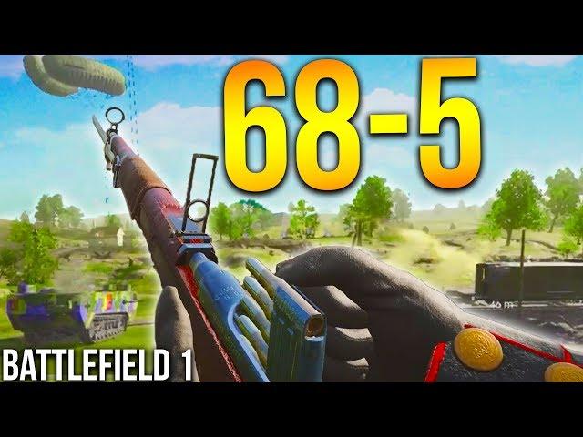 INSANE M95 CARBINE SNIPER BATTLEFIELD 1 Scout gameplay