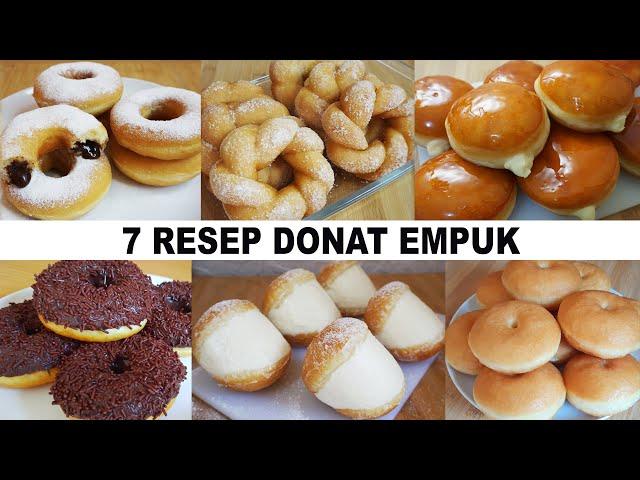 7 RESEP DONAT EMPUK, MONTOK DAN MUDAH